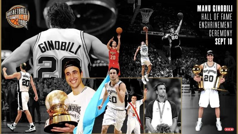 马刺50号球员,马刺吉诺比利职业生涯场均