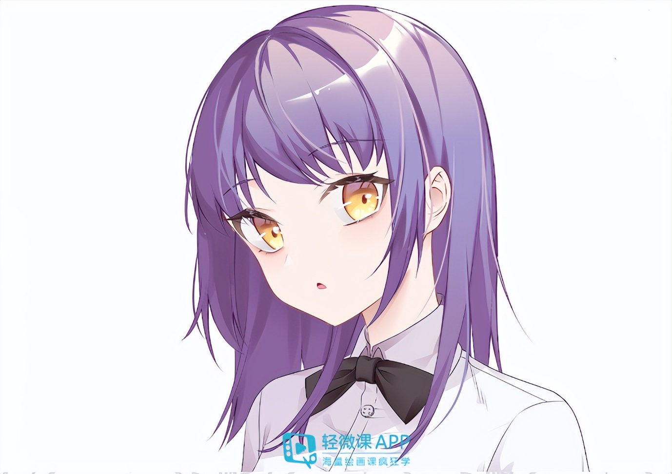 头发怎么上色手绘,漫画头发怎么上色教程