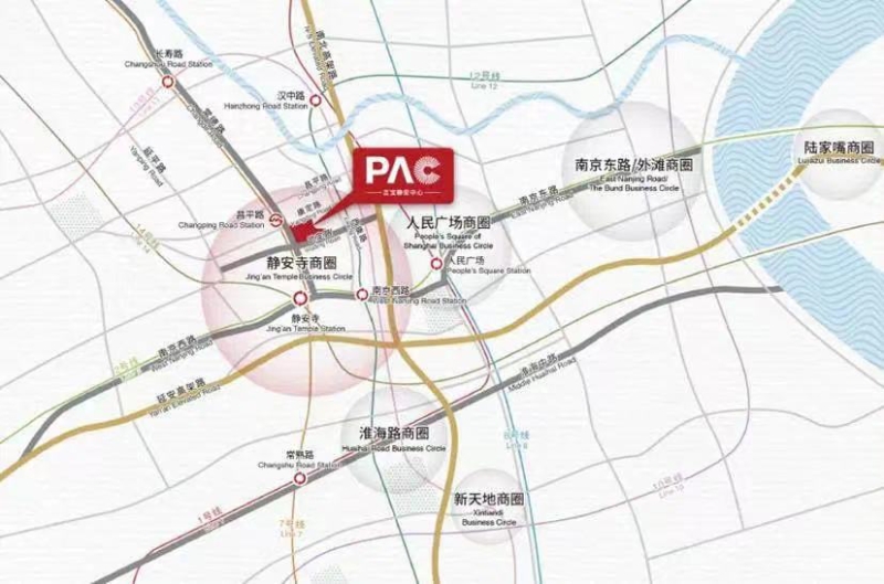 静安区附近甲级写字楼报价,吉宝静安中心