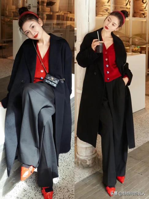 穿搭的关键在于色彩！学会“黑色+彩色”配色方案，简单时髦