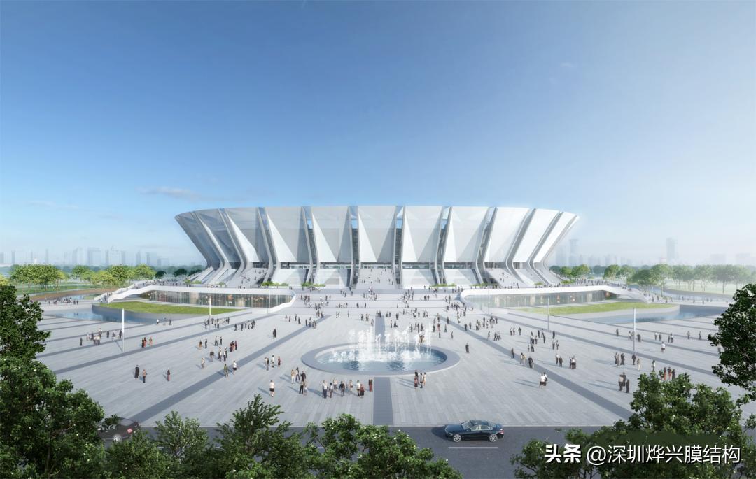 昆山膜结构施工报价,昆山膜结构遮阳看台报价