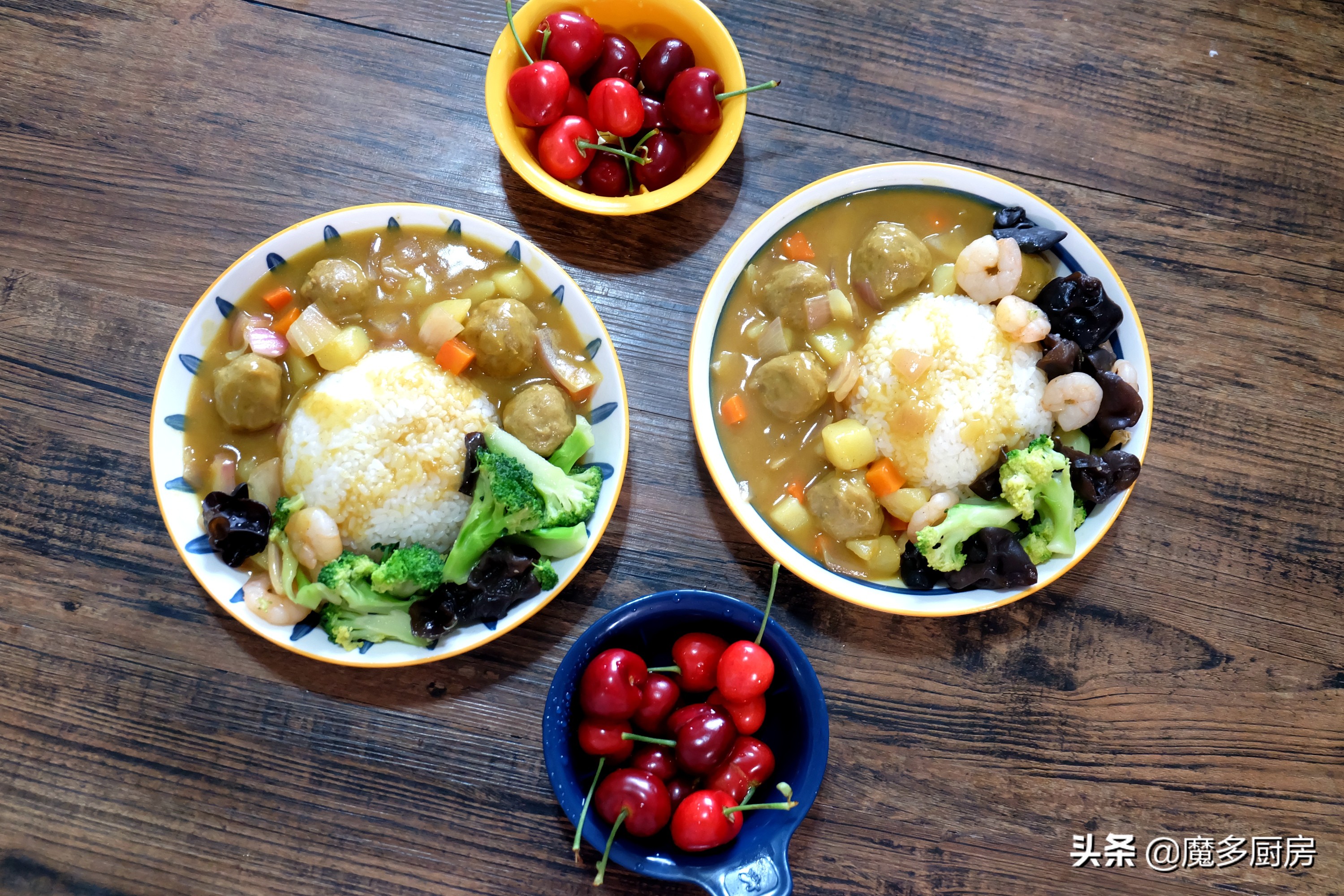 荤素盖饭,小孩盖饭怎么做好吃