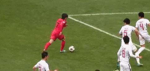 1/4决赛中国男足战韩国,中国男足3-2战胜韩国队