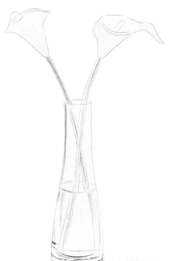 画出玻璃的质感,零基础可以描摹的画