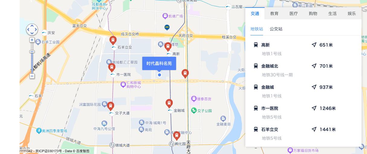成都时代晶科名苑最新房价,高新买房首选