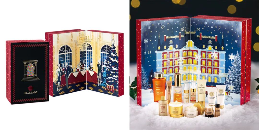 美妆大牌圣诞单品,2022美妆圣诞日历