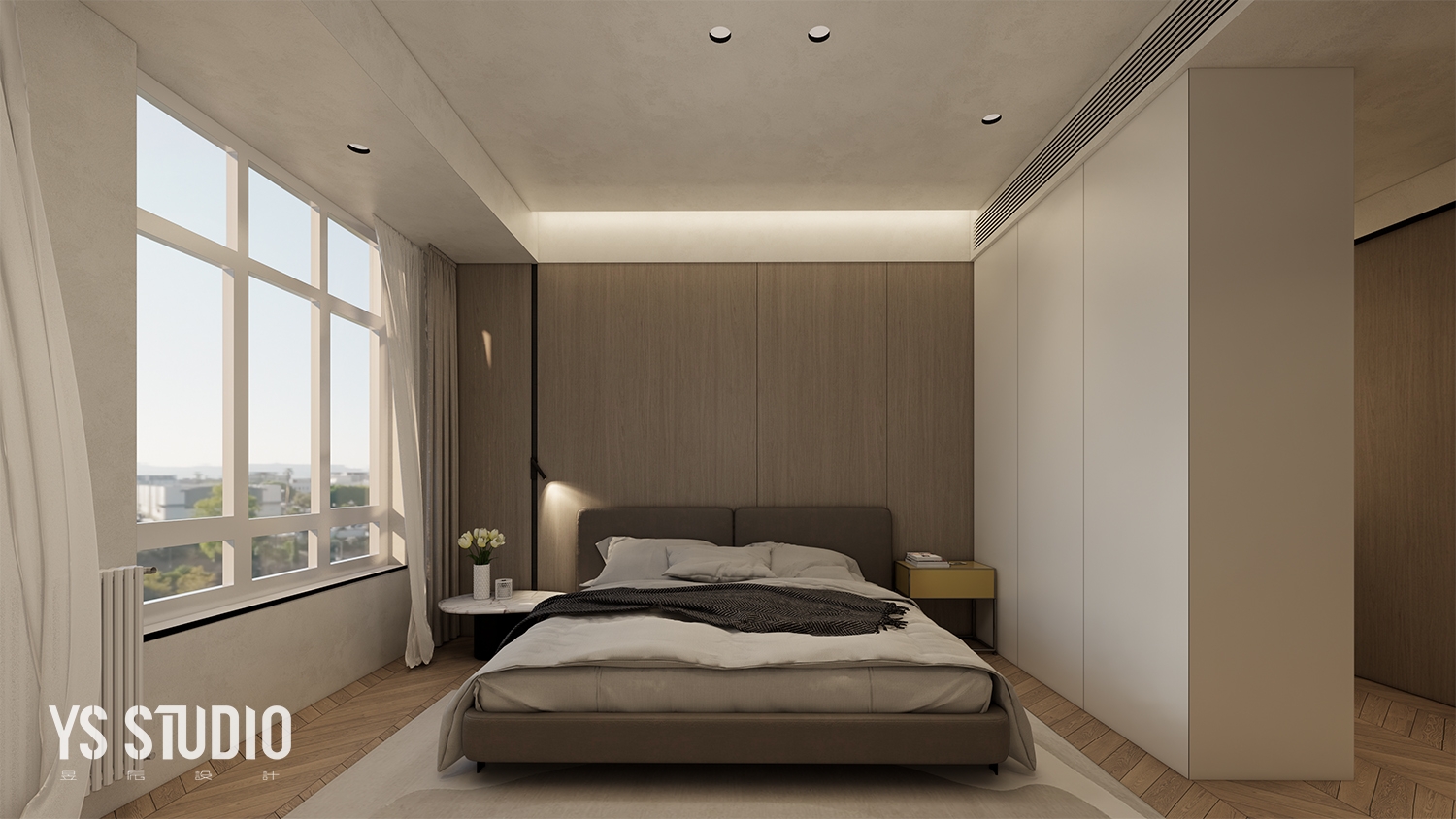 万科御澜道四期三房极简风格,万科御澜道精装房