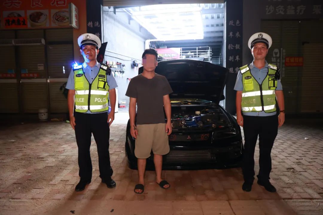 *江阳**一汽修店老板网上炫改装车“炸街”视频，引来交警……