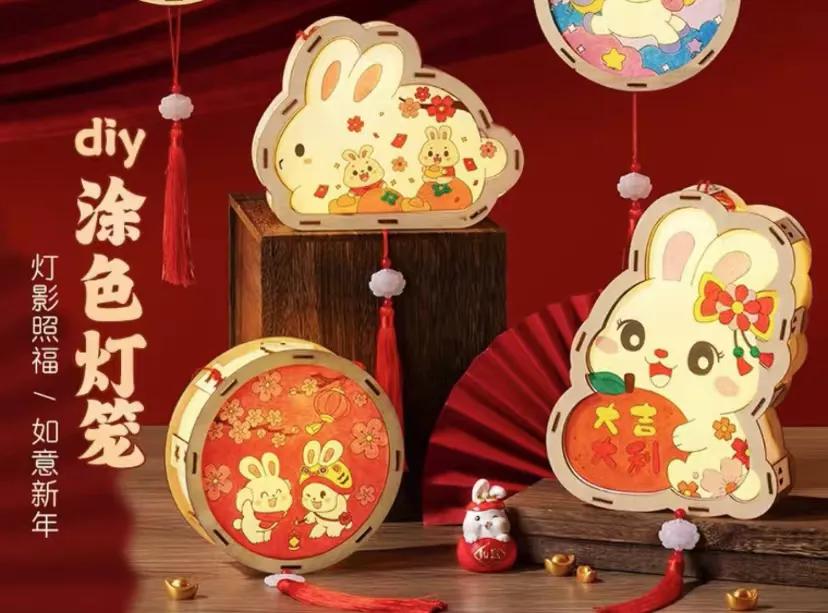 上新365盏手工花灯,千盏手工花灯拉满节日氛围感