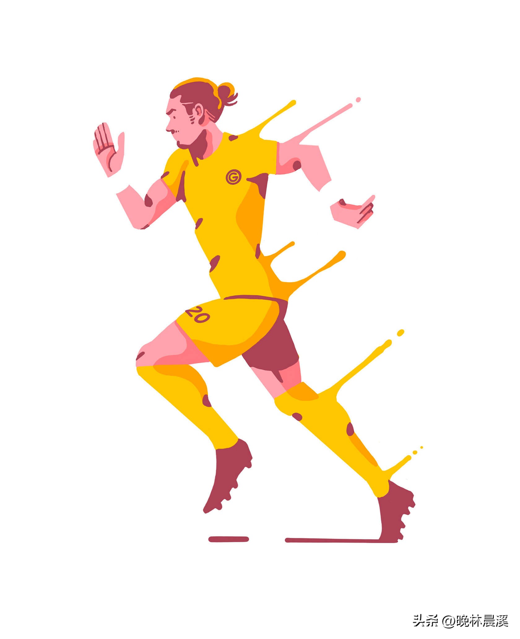 Gundersons的足球插图