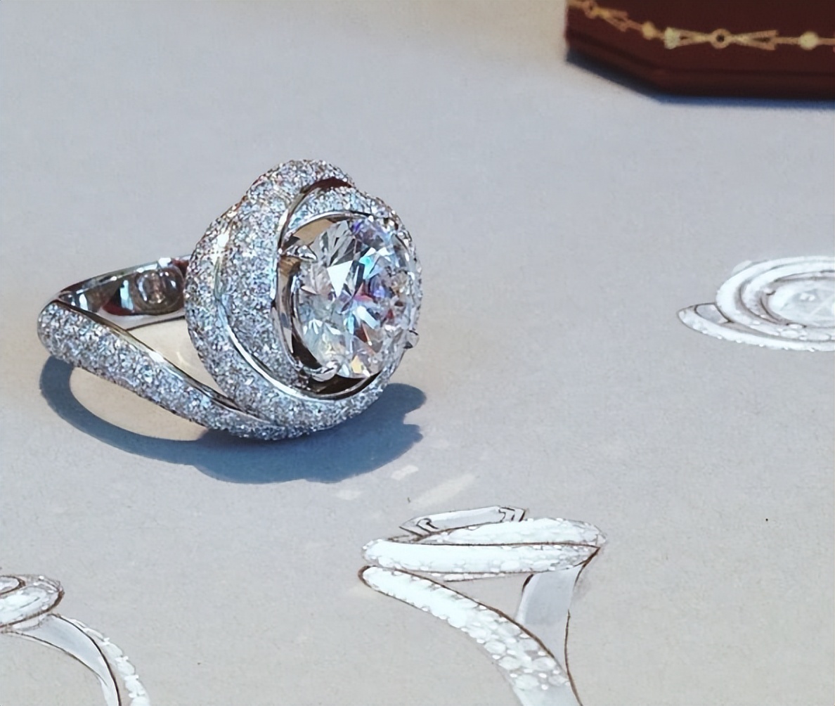 卡地亚钻戒款式大全,卡地亚牛头钻戒50分多少钱一个