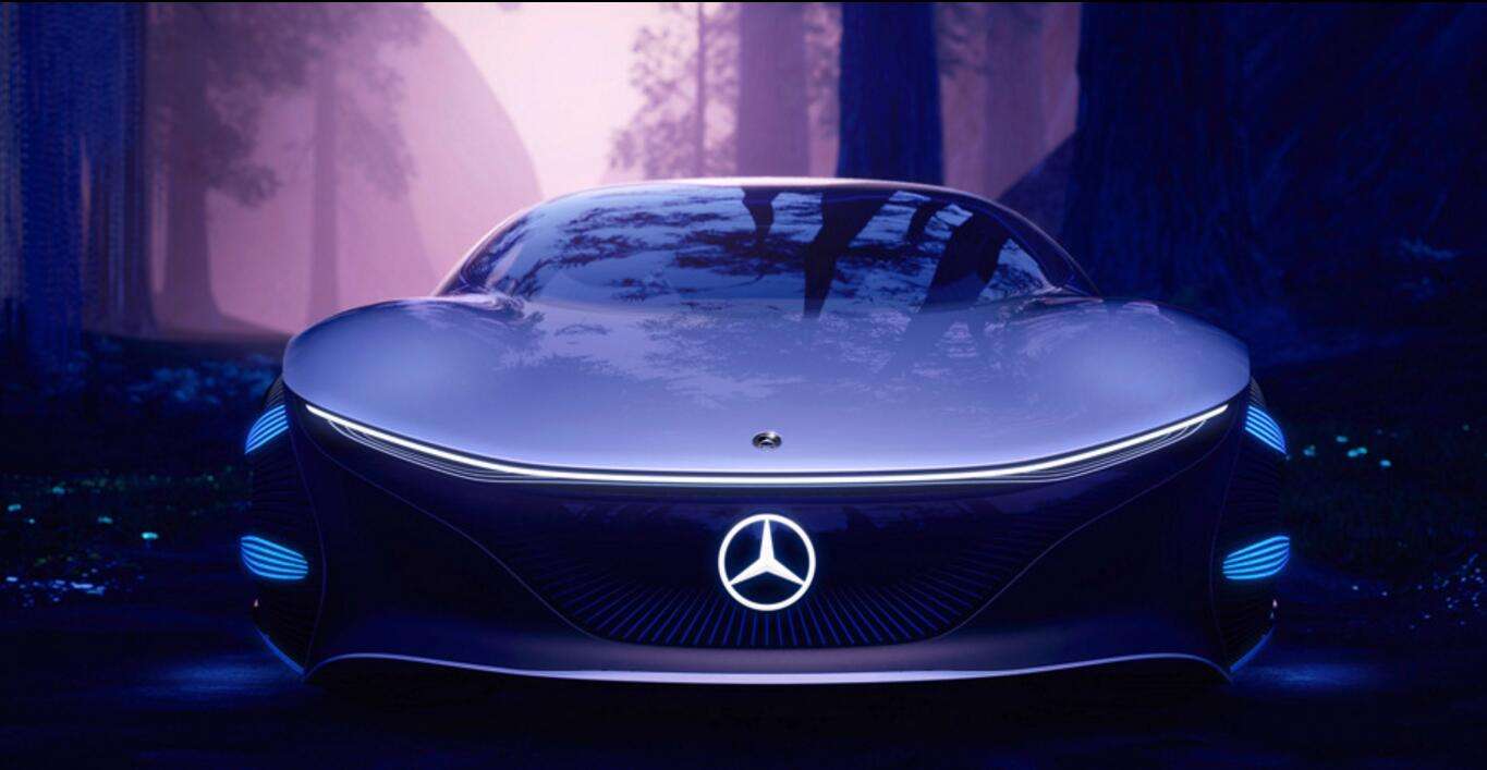 奔驰梅赛德斯vision,奔驰visioneqs续航