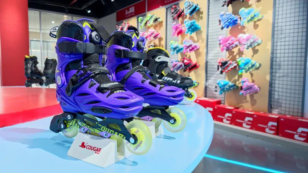 中国牌轮滑鞋,中国红轮滑鞋