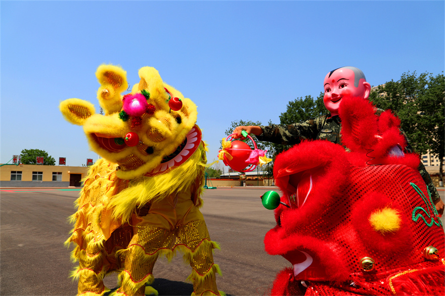 军营文化活动群众性,冬日暖心军营文化活动丰富多彩