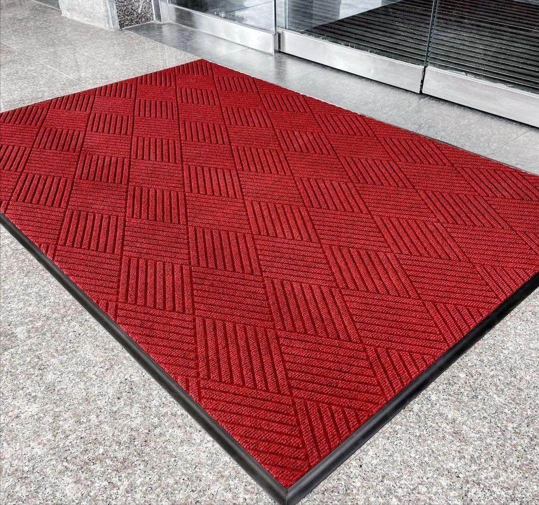 入户门地垫pu材质绿色,入户门玄关地垫用什么材质的好