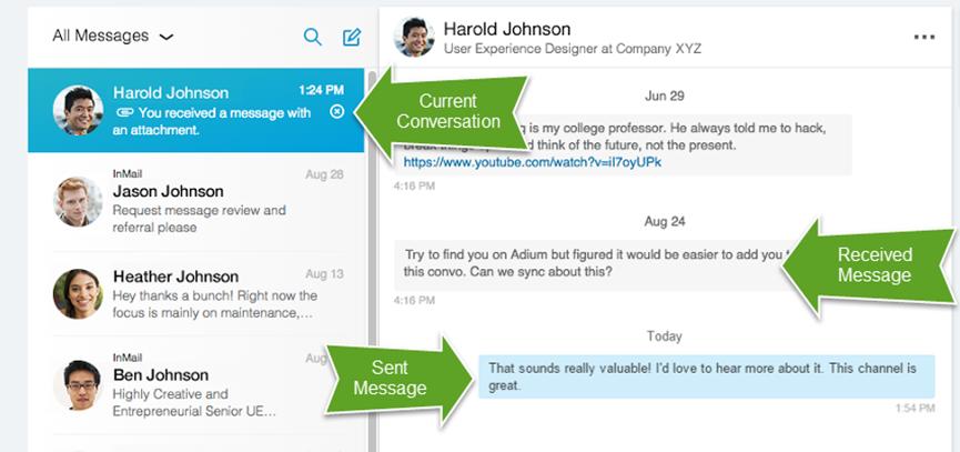 领英inmail有什么作用,领英发送文件