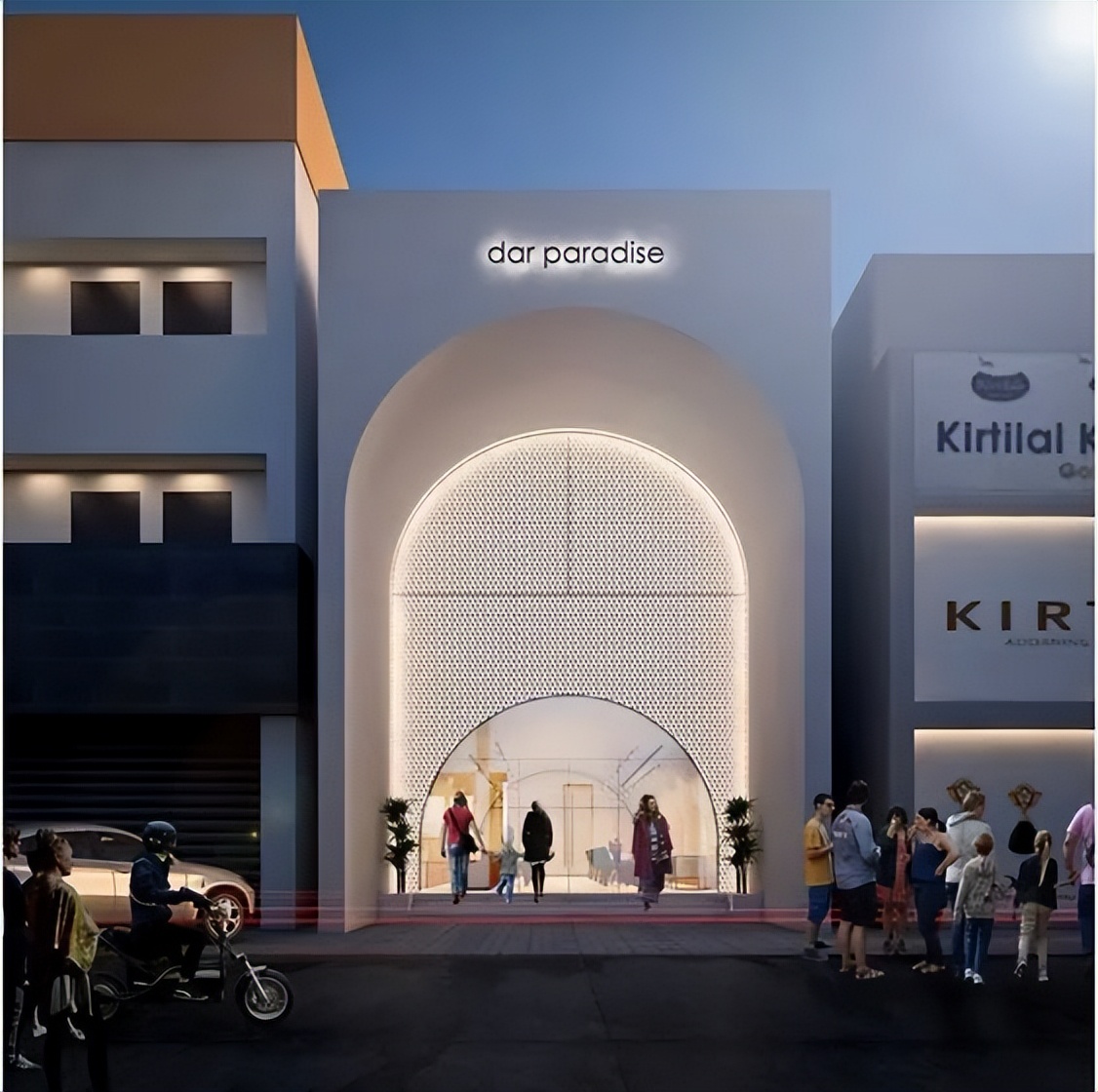 很有高级感的店招,35平店面设计