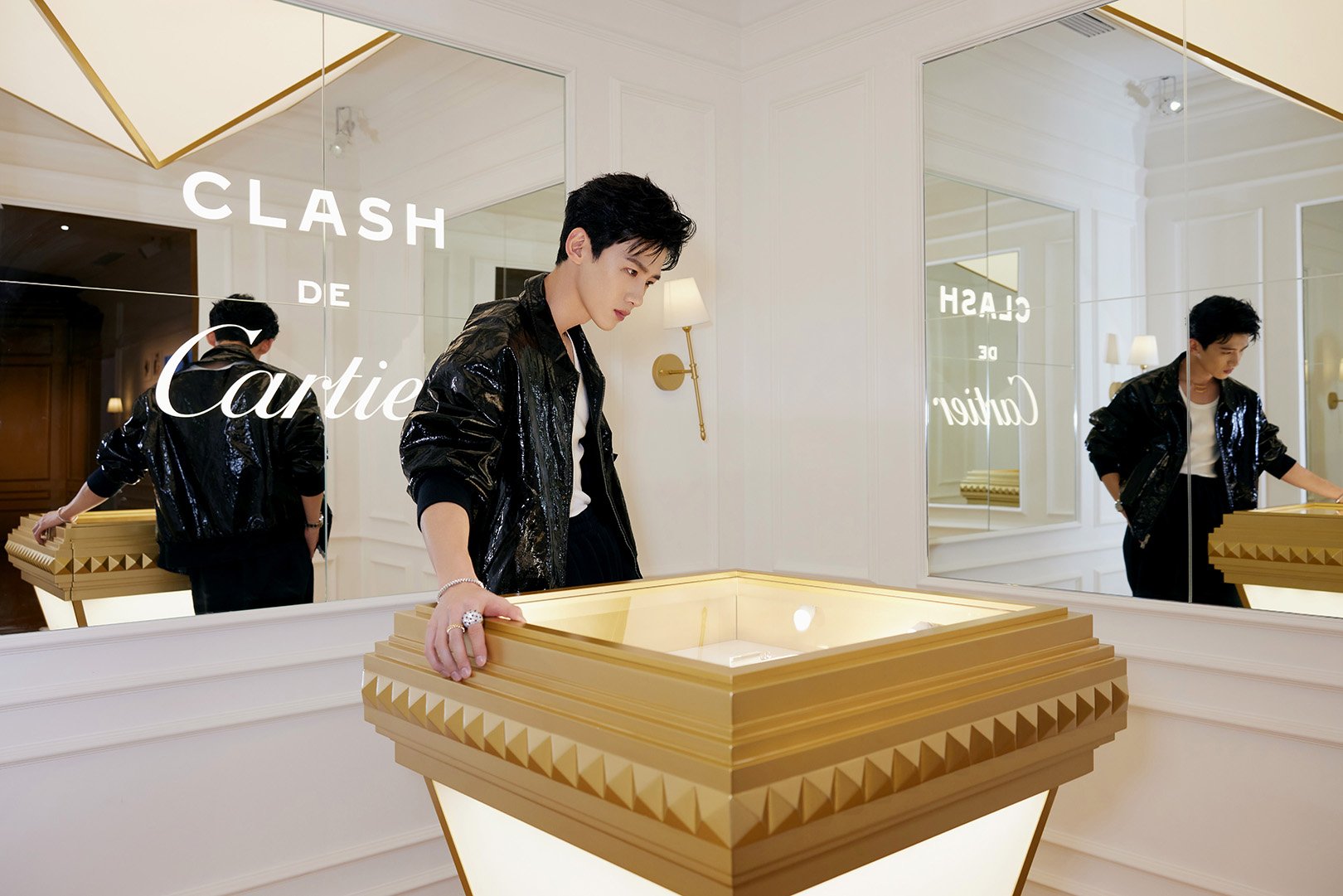 cartier卡地亚双面魅力派对,卡地亚双面魅力派对周深台下互动