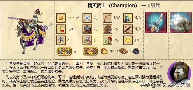 英雄无敌4兵种分析,英雄无敌4兵种图鉴大全