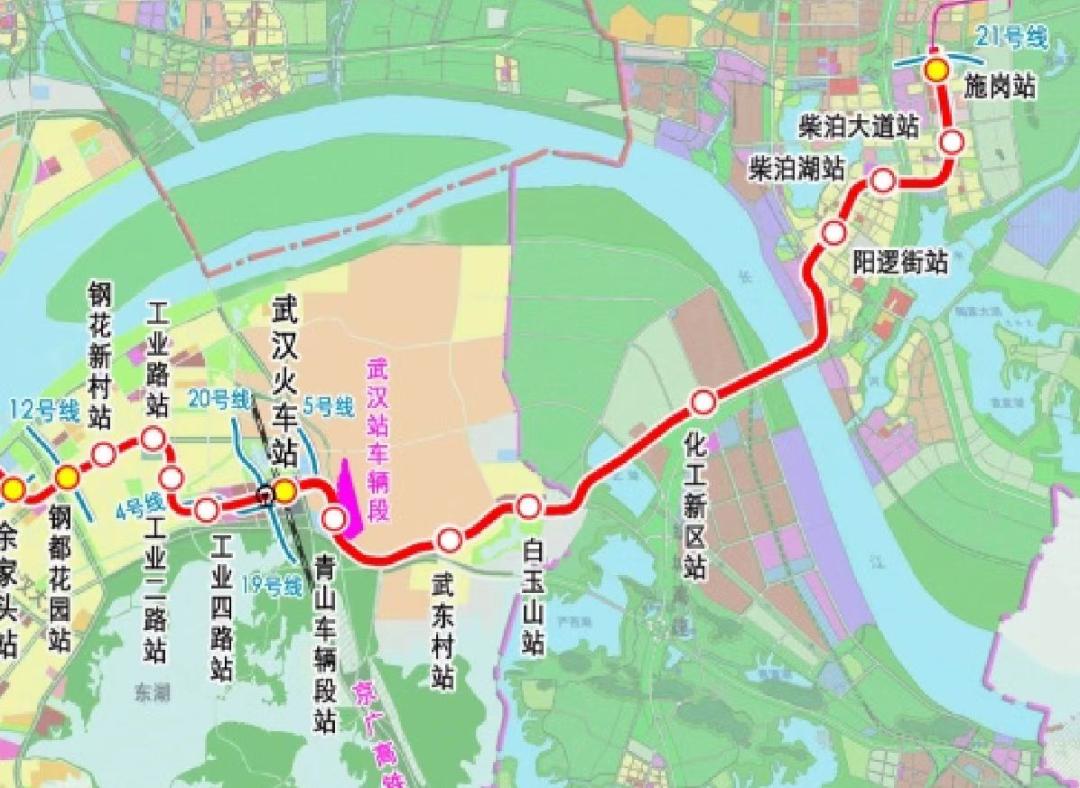 武汉地铁5号线最新消息进度,武汉地铁七号线前川线进度