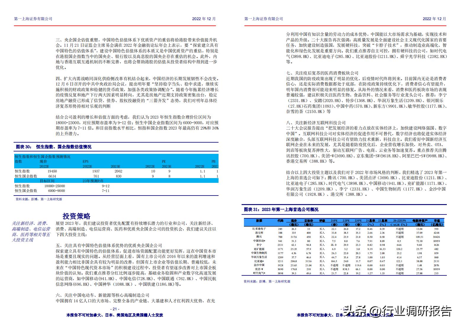 2018年股市投资策略报告,2023年中国股市投资策略