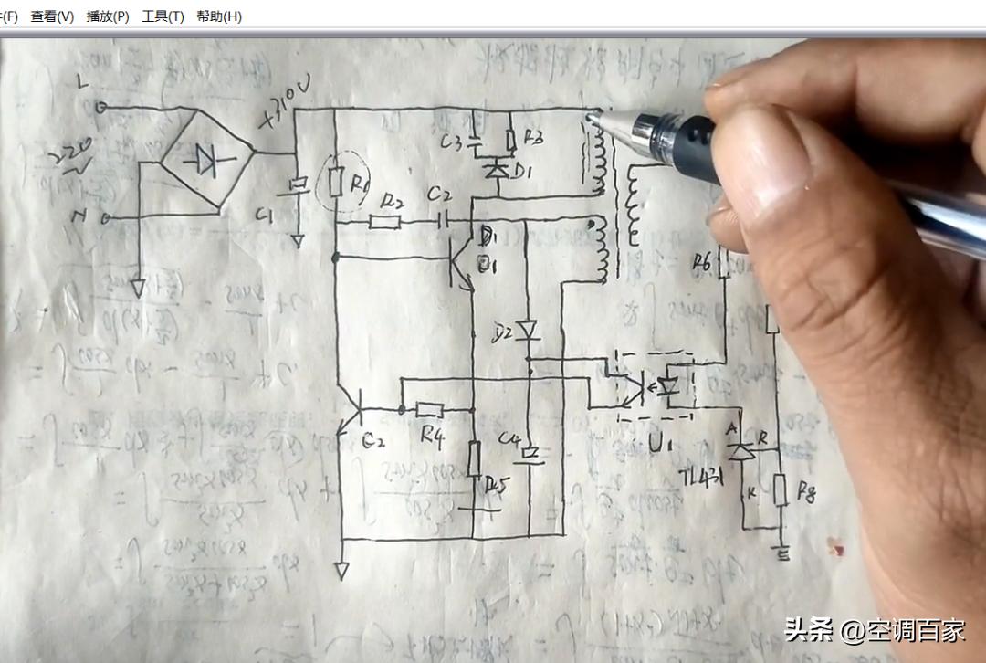 380v3匹柜式空调维修视频,变频空调无图纸电路板维修