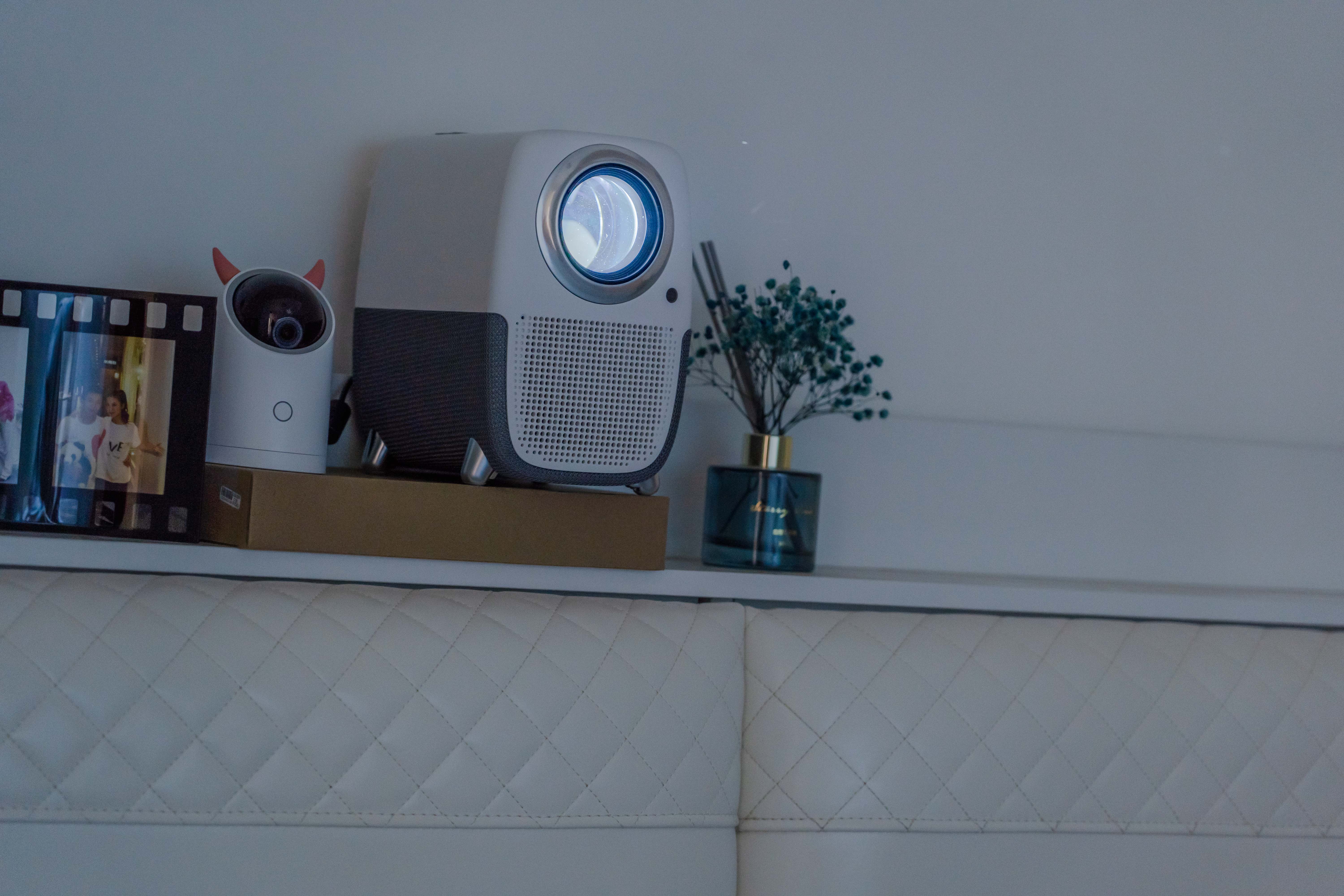 泰捷weboxt1投影200寸效果,泰捷weboxt1s投影仪