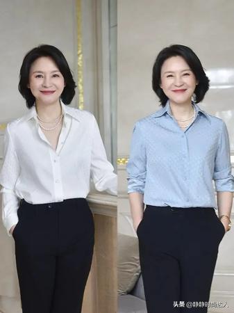 中年女性穿衣花哨,中年连衣裙秋冬不要太花哨