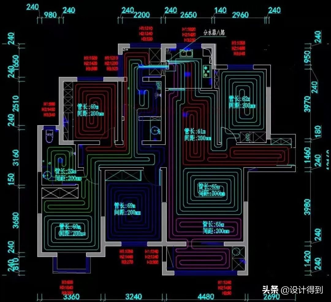 室内设计施工图标题栏尺寸及内容,装修施工图包含哪些内容