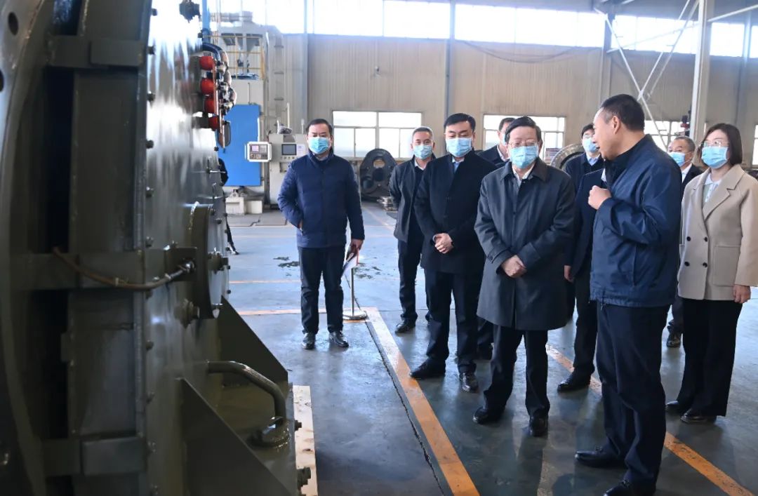 市委书记钱三雄来巨鹿调研