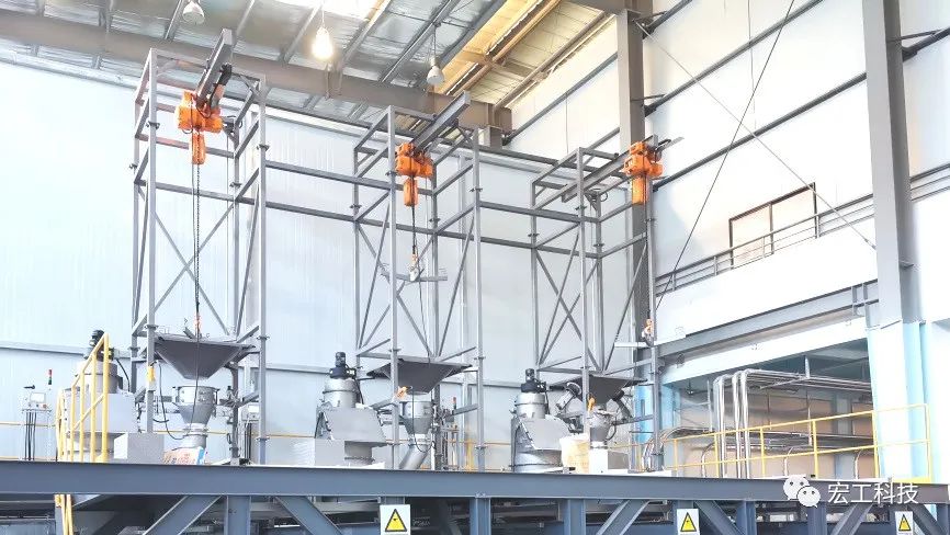 pvc自动配料系统示意图,pvc自动化配料供料系统