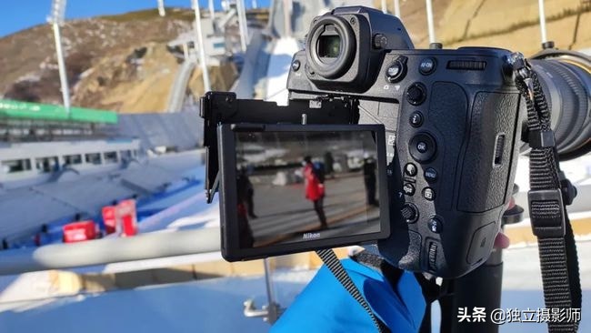 北京冬奥会人员现场拍摄视角,现场拍摄北京冬奥会开幕式