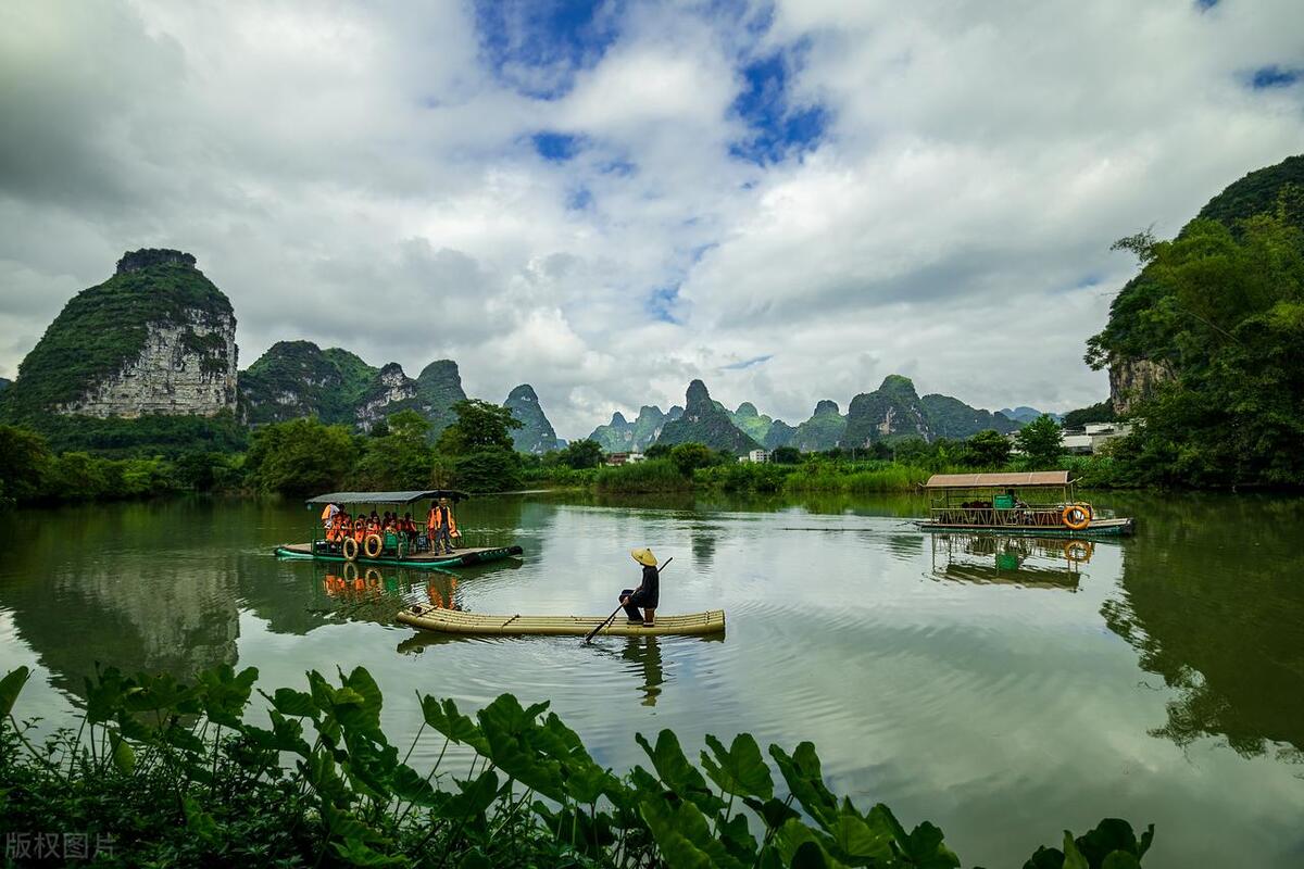 广西农村山水田园美景,广西7处山水田园风光