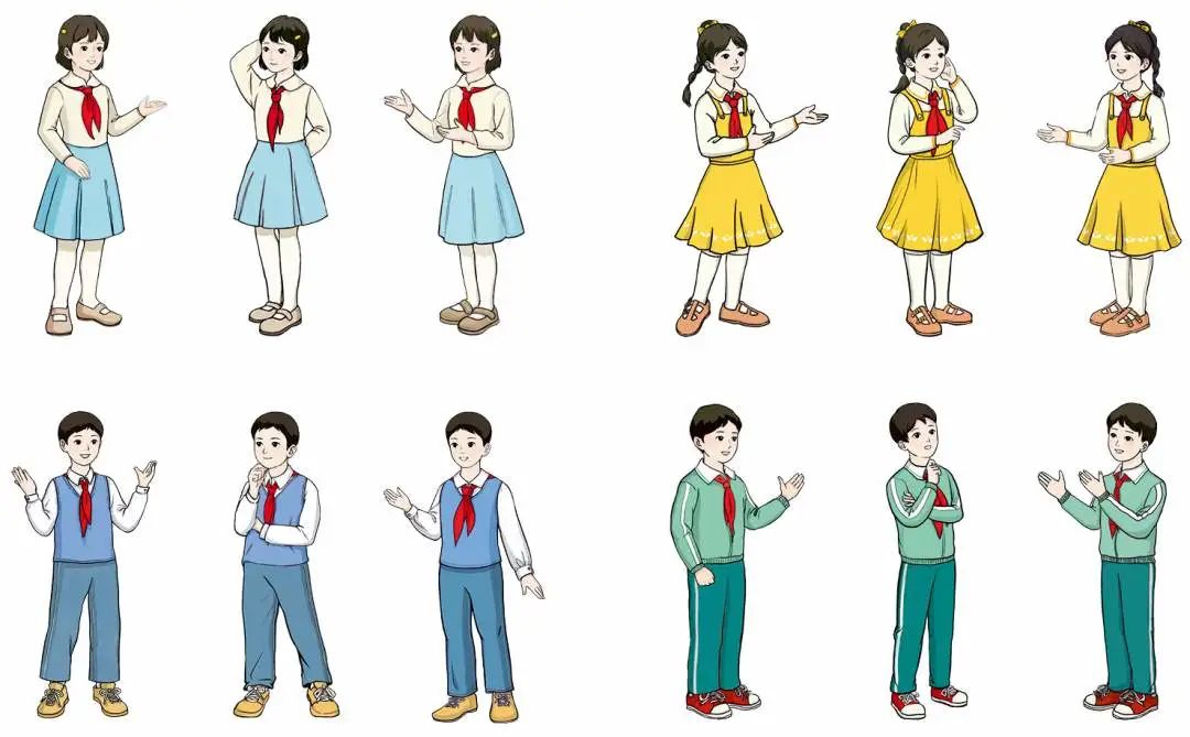 教科书插图重绘,中央美术学院重绘教材插图