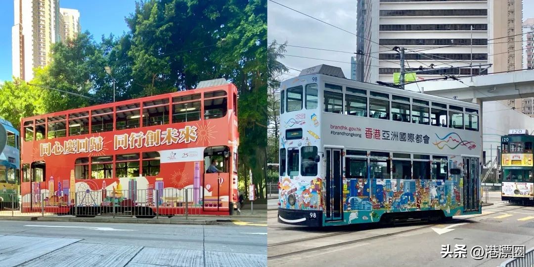 乘坐叮叮车感受香港悠久的历史,乘坐叮叮车感受香港慢节奏的生活
