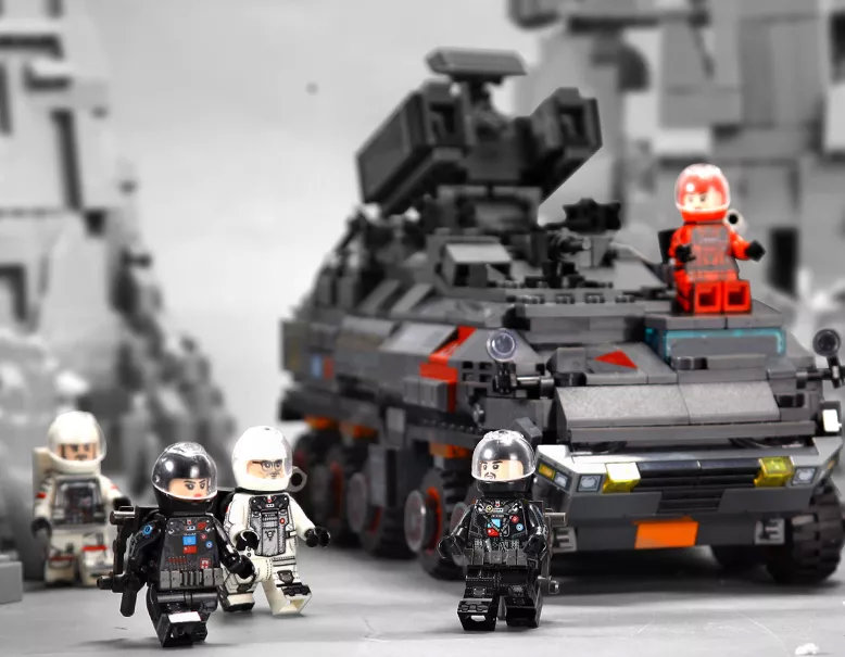 乐高理财,用乐高拼都市传说