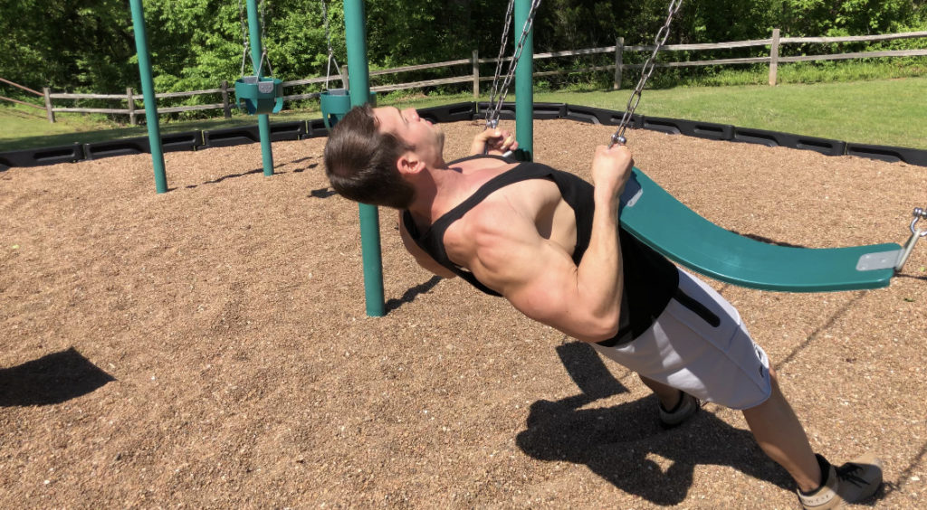 在公园怎么做力量训练,健身秋千教程