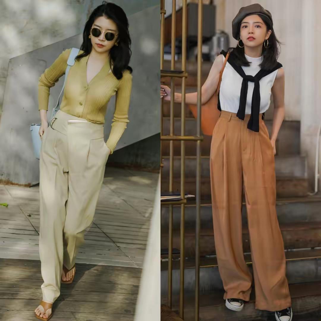 穿阔腿裤搭啥鞋,高腰宽松阔腿裤该怎么搭配鞋子