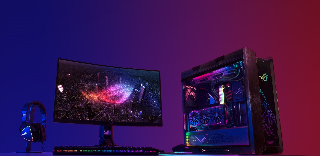 如何用500预算组装一台rog全家桶,6000装一台rog全家桶