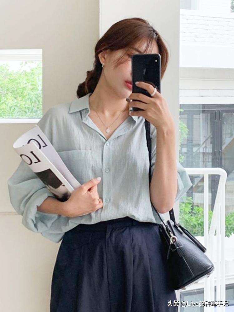 153cm的“衬衫狂魔”，一刷就被吸引住了