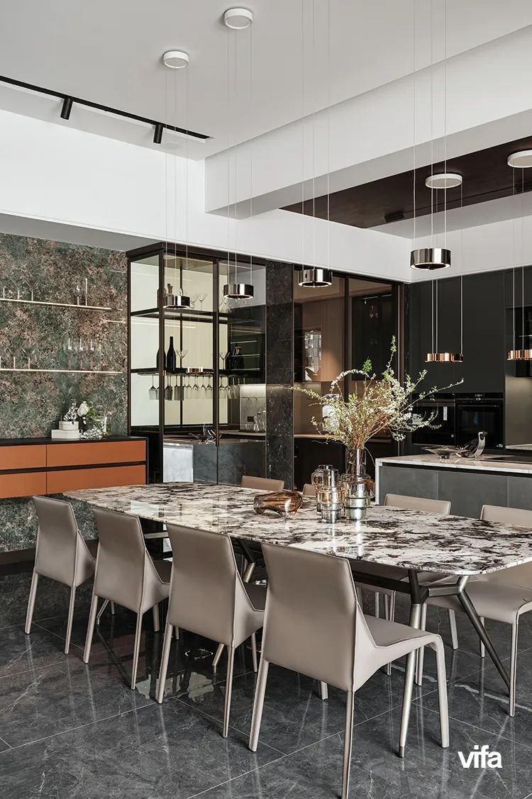 vifa威法高端全屋定制卧室,威法全屋橱柜定制展厅设计