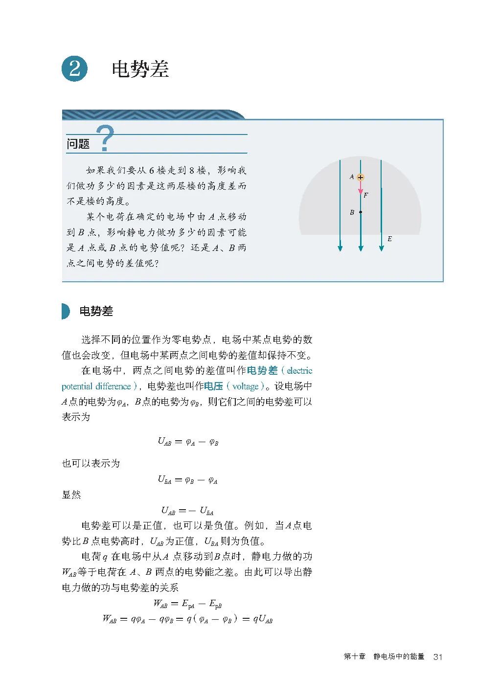 高中物理｜电子课本：2019人教版高中物理教材必修第三册