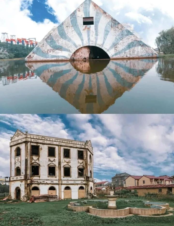 废弃的游乐园还很阴森,阴森废弃乐园