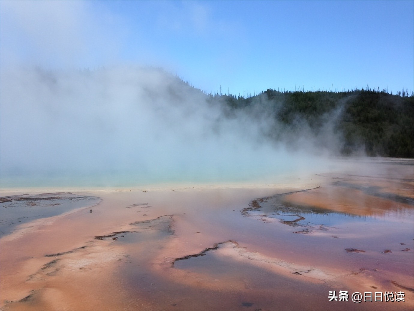 美国黄石国家公园经典风景图片,美国黄石国家公园在地图怎么找
