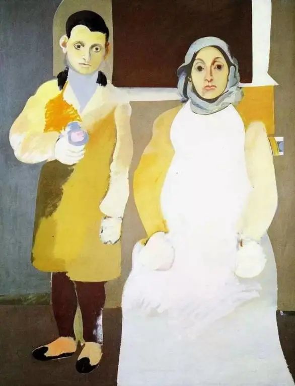 关于母亲的绘画大师,母亲节大师画中的母亲