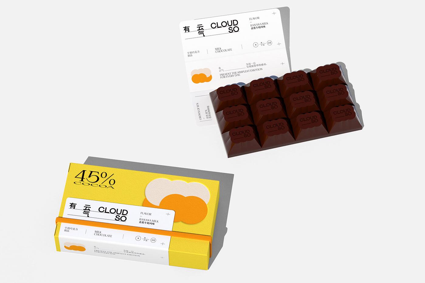 巧克力包装设计步骤,简单巧克力大件造型