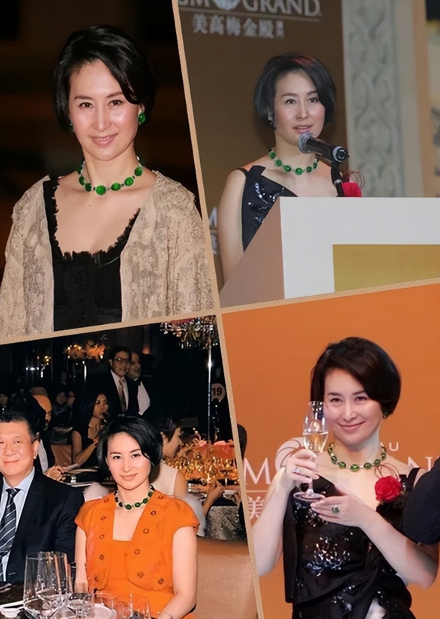 赌王四太三太翡翠项链对比,赌王三太翡翠项链