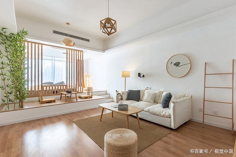 奶油原木风装修,奶油风原木装修风格客厅