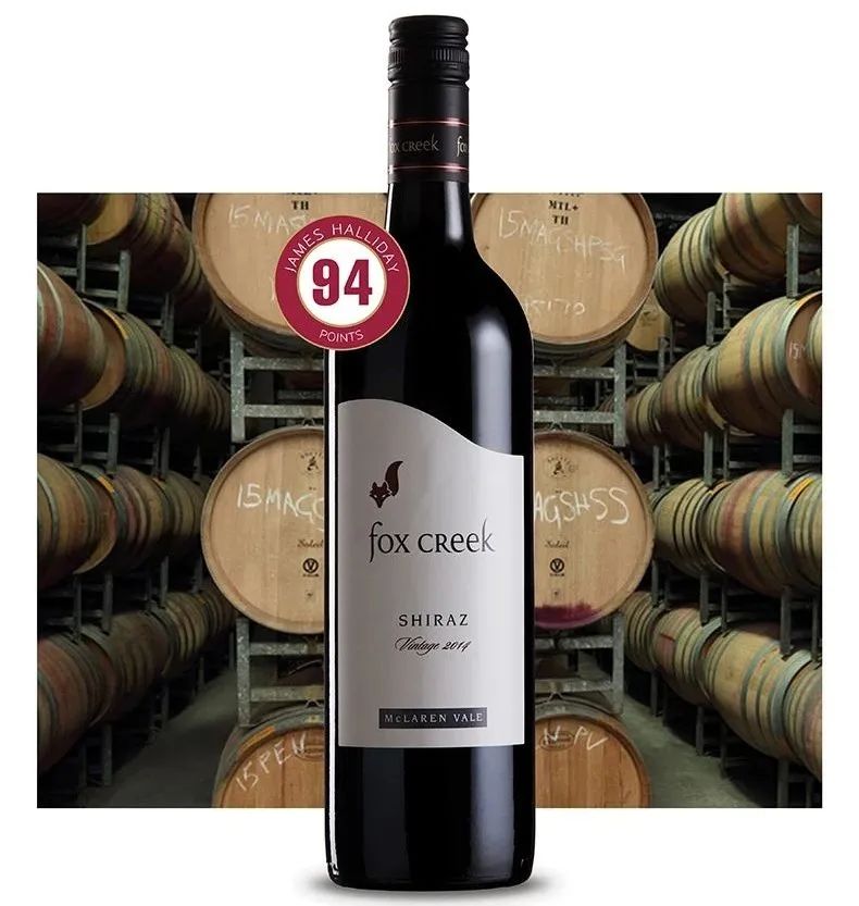 曾击败奔富葛兰许|澳洲狐溪FoxCreek珍藏西拉