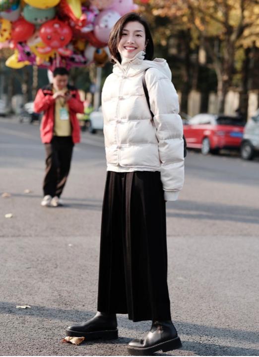 矮个子过膝盖马靴怎么搭配显高,矮个子短烟筒靴穿搭